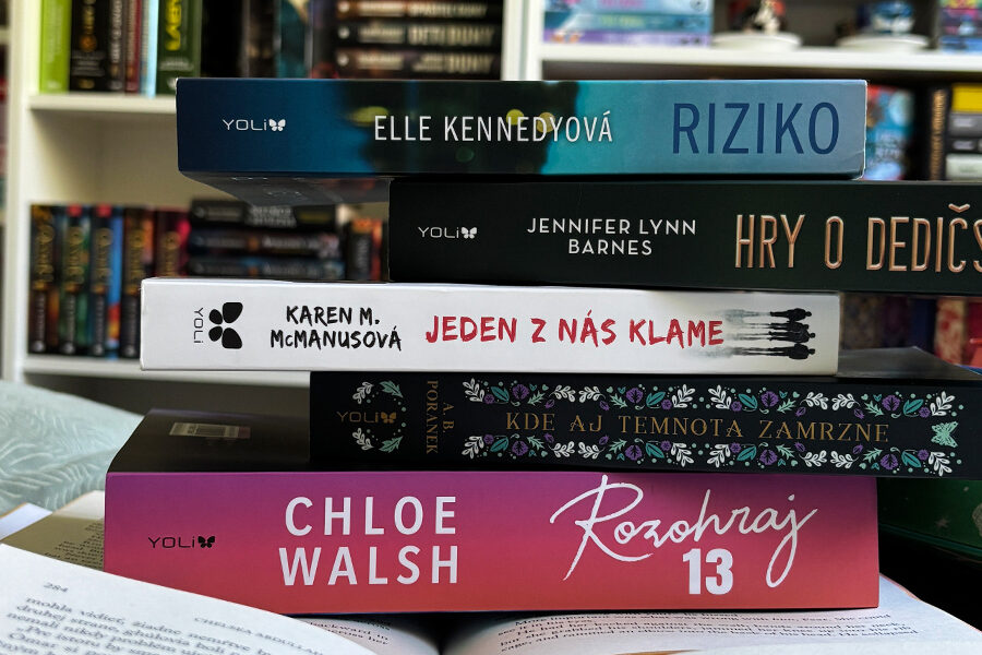 Obľúbené YOLi knihy bookstagramerky @gabikas_books